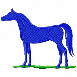 Horses Embroidery Design 4 Horses Embroidery Design 4